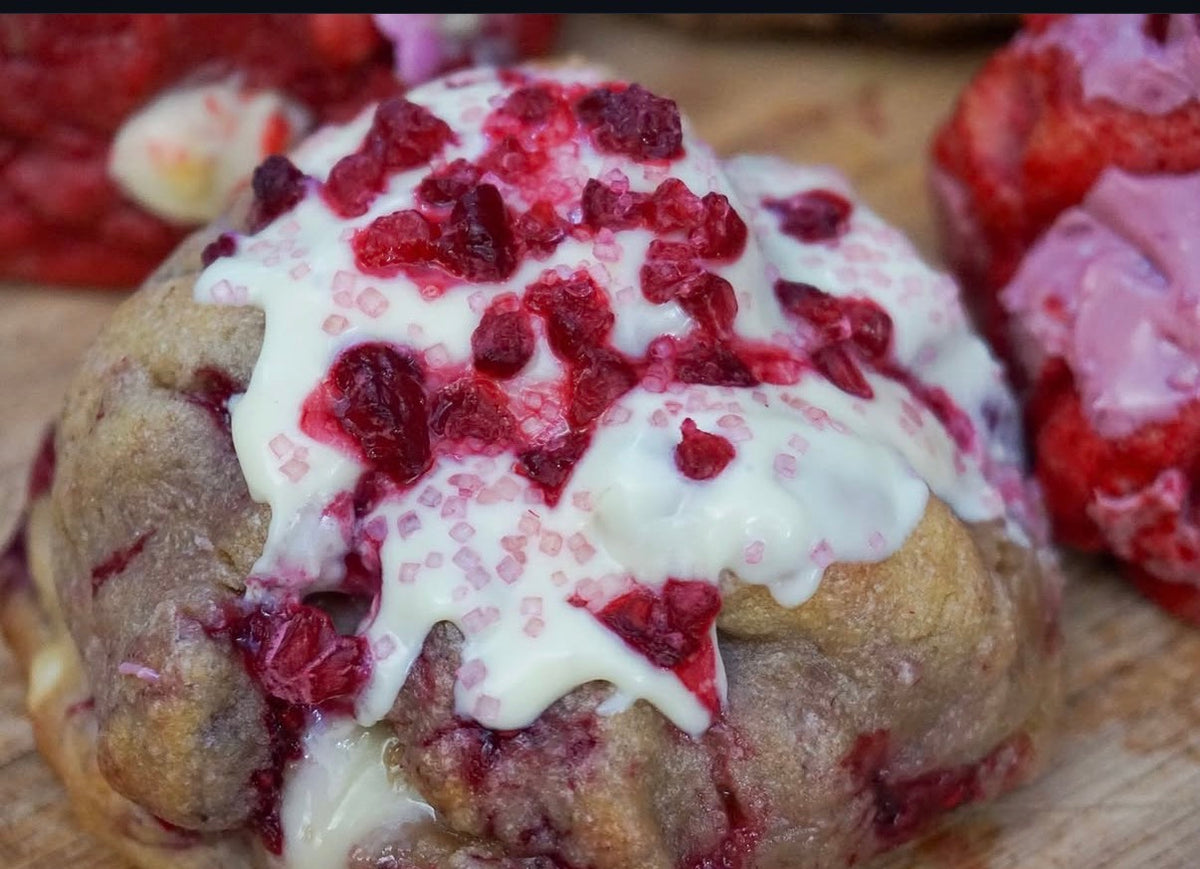 White Choc Raspberry