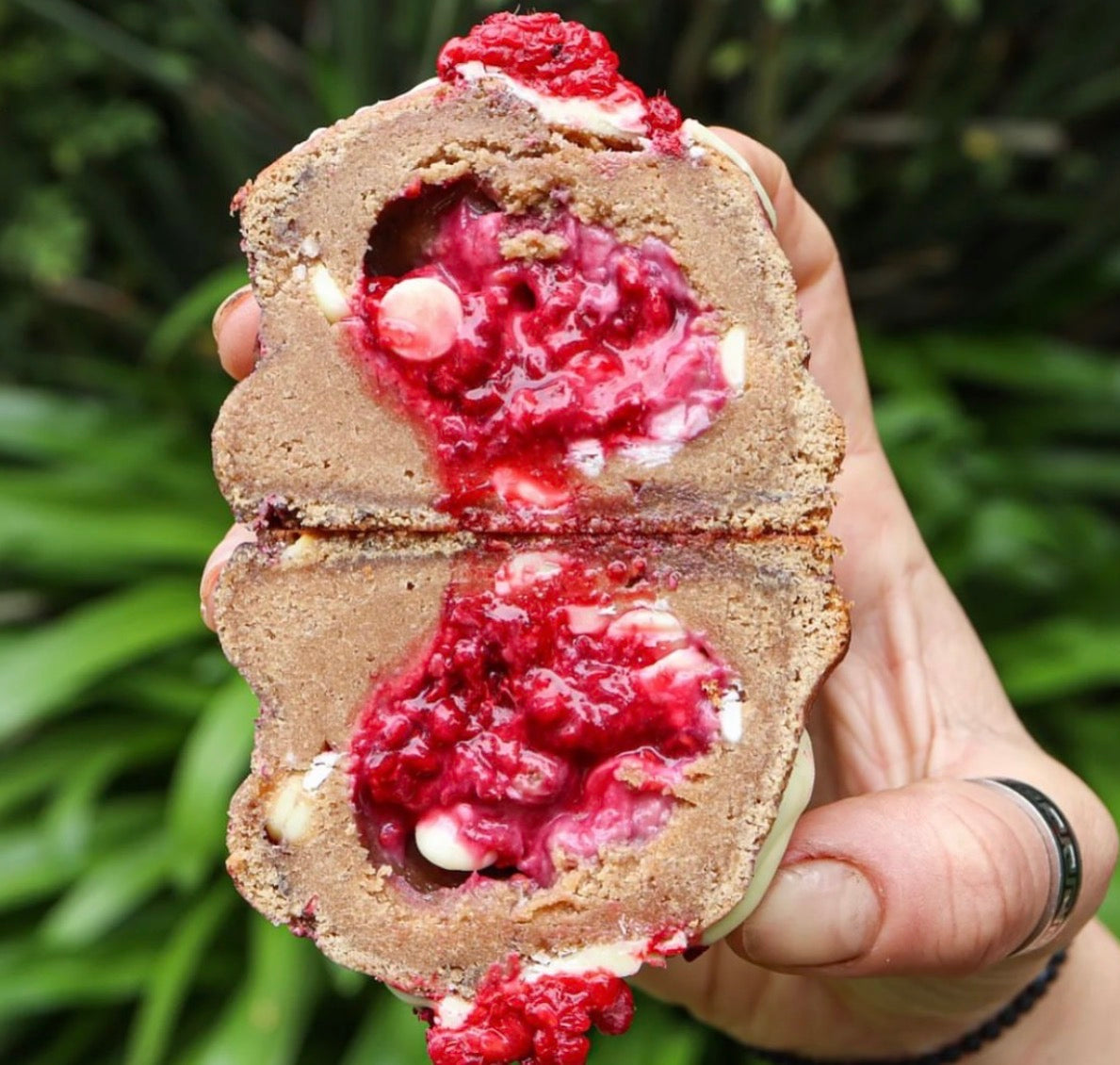 White Choc Raspberry
